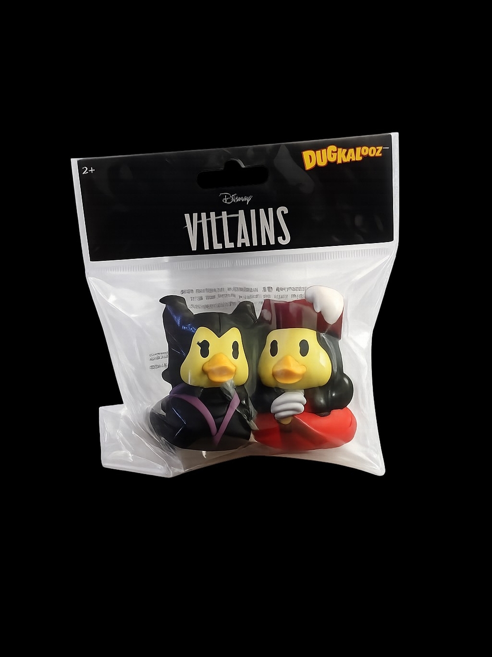 Disney Villains Duckalooz Collectible Figure Set – Maleficent & Captain Hook NIP